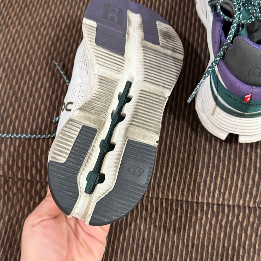 On Cloudnova White Violet Cloudtec Running Shoes - image 7